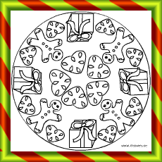 LES MANDALAS ET SAPINS DE NOËL - CLG Création Version 2.0