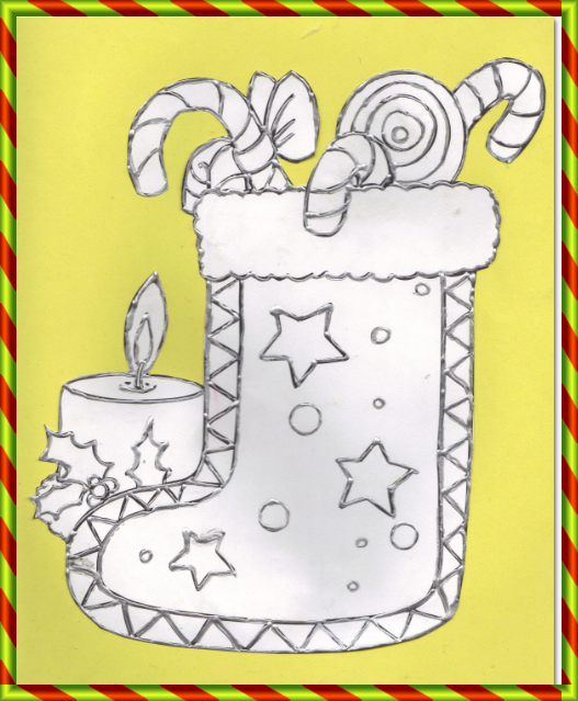 Coloriages de Noël 2012