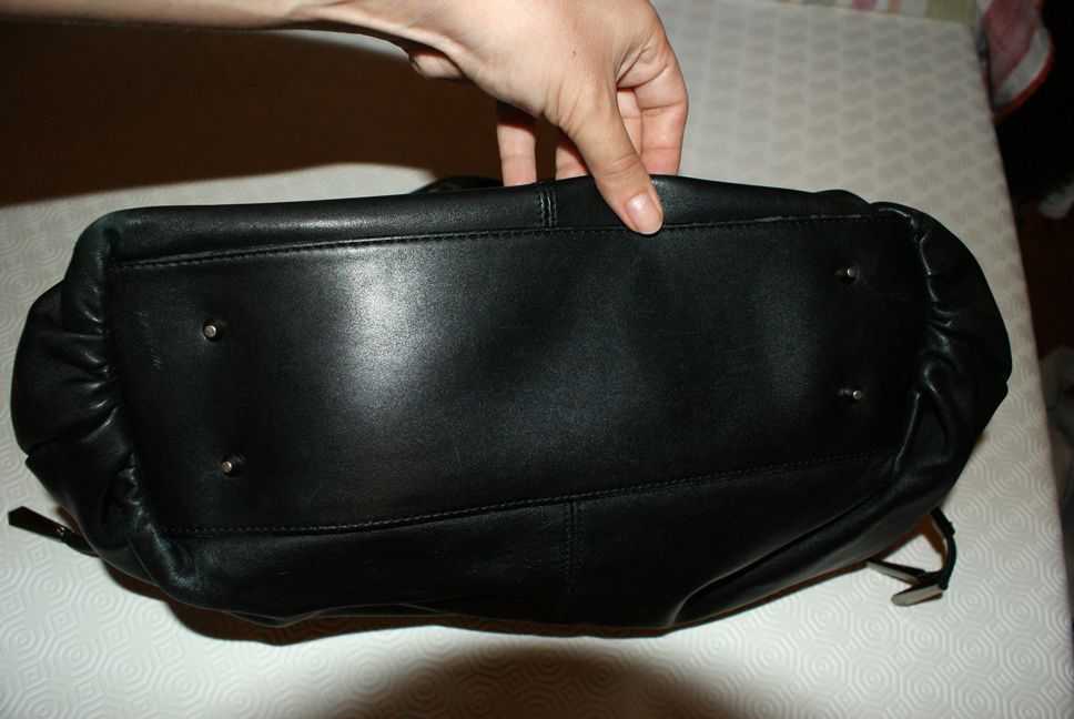 Sac Thierry Mugler Zénith 7 en cuir noir : 100 euros (vendu !) -  kallipso.overblog.com