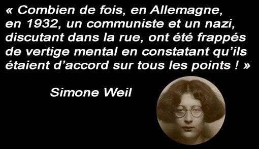 Citation Simone Weil Information Sectes Et Religions