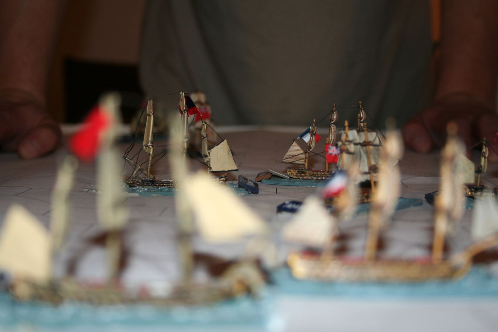 Le décor était sommaire et nous venions de finir la pièce ...euh la salle de jeu !