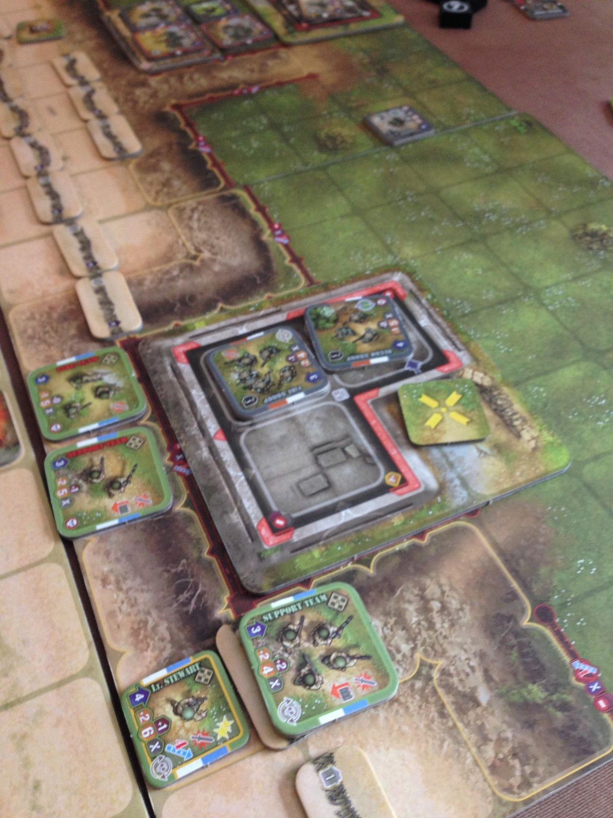 Nettoyage du bunker au lance flamme et à la grenade !