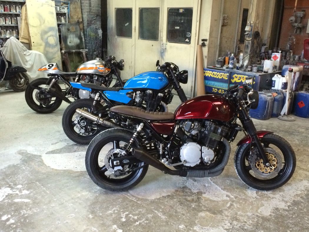 Suzuki 750 Inazuma café racer/ Yamaha XJR tracker/ Suzuki 1200 Inazuma café  racer - Evolution Motocycle