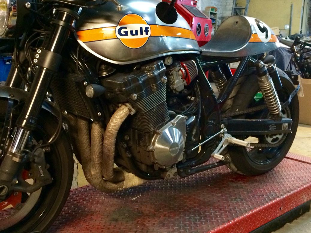suzuki inazuma 1200 cafe racer
