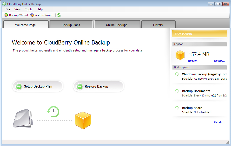 Get CloudBerry Backup to Backup and Recover Data Using Amazon S3