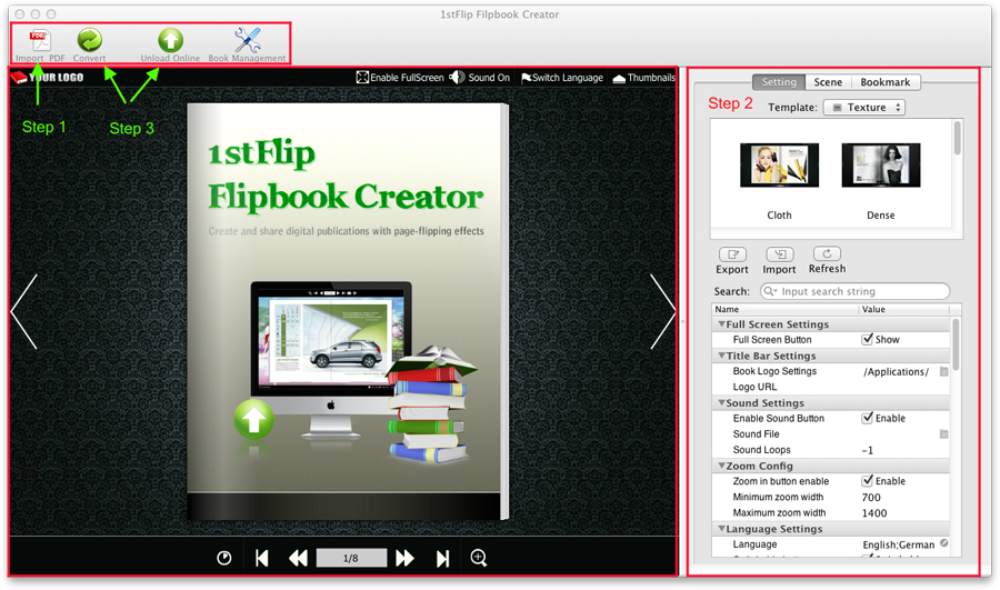 Flipbook Creator For Mac User Manual Flipbook Creator For Mac User Manual