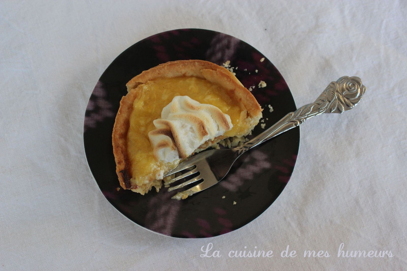 Tartelettes au citron meringuées - La cuisine de mes humeurs!