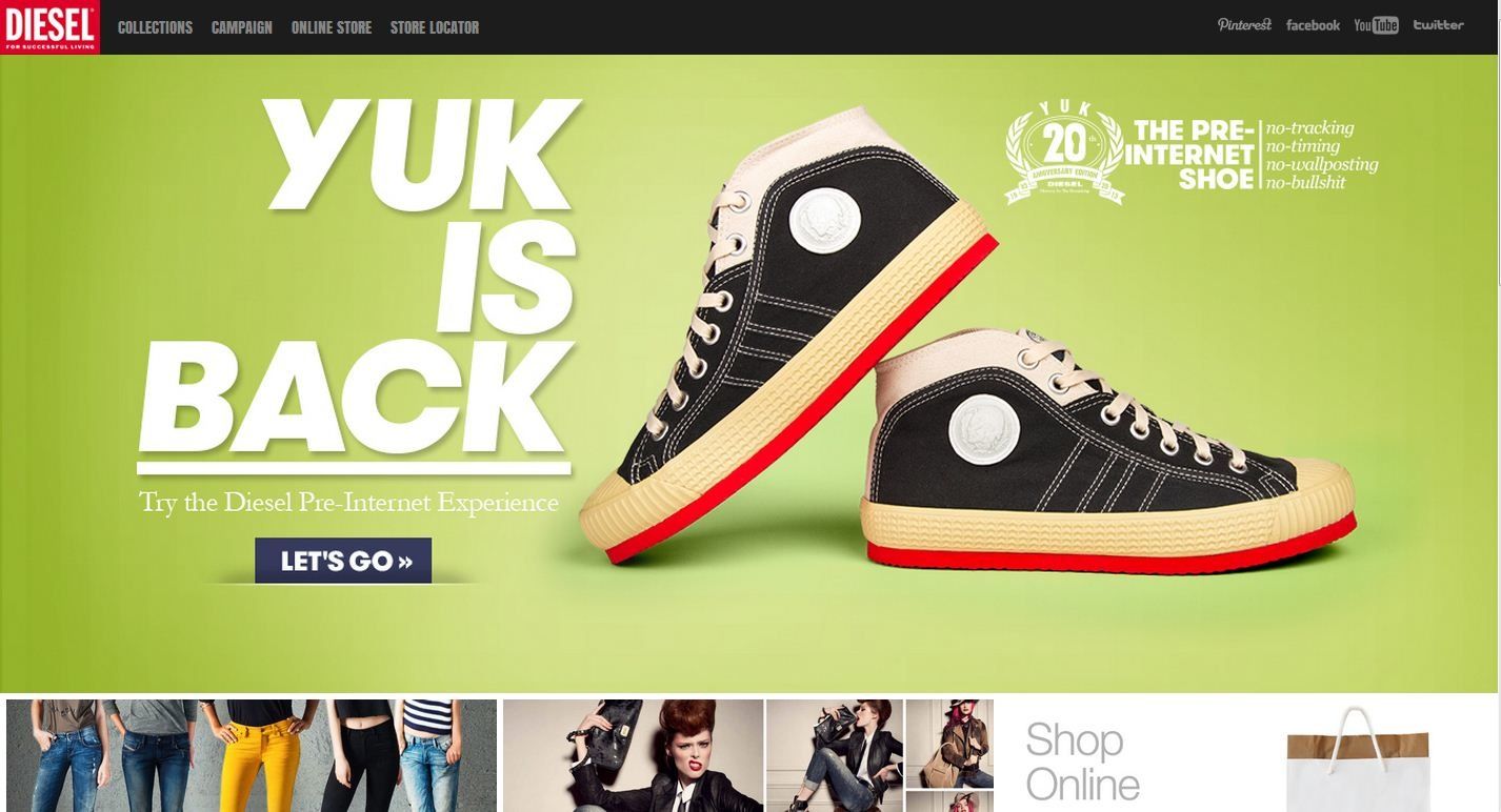 diesel shoes store