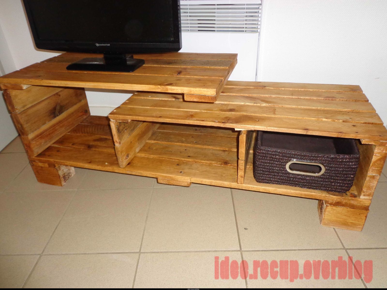 Meuble tele palette de bois – sariva.net
