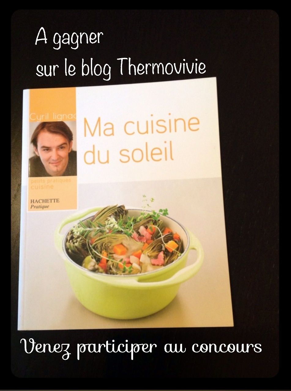 C'est l'heure du résultat du concours pour gagner un livre de Cyril Lignac