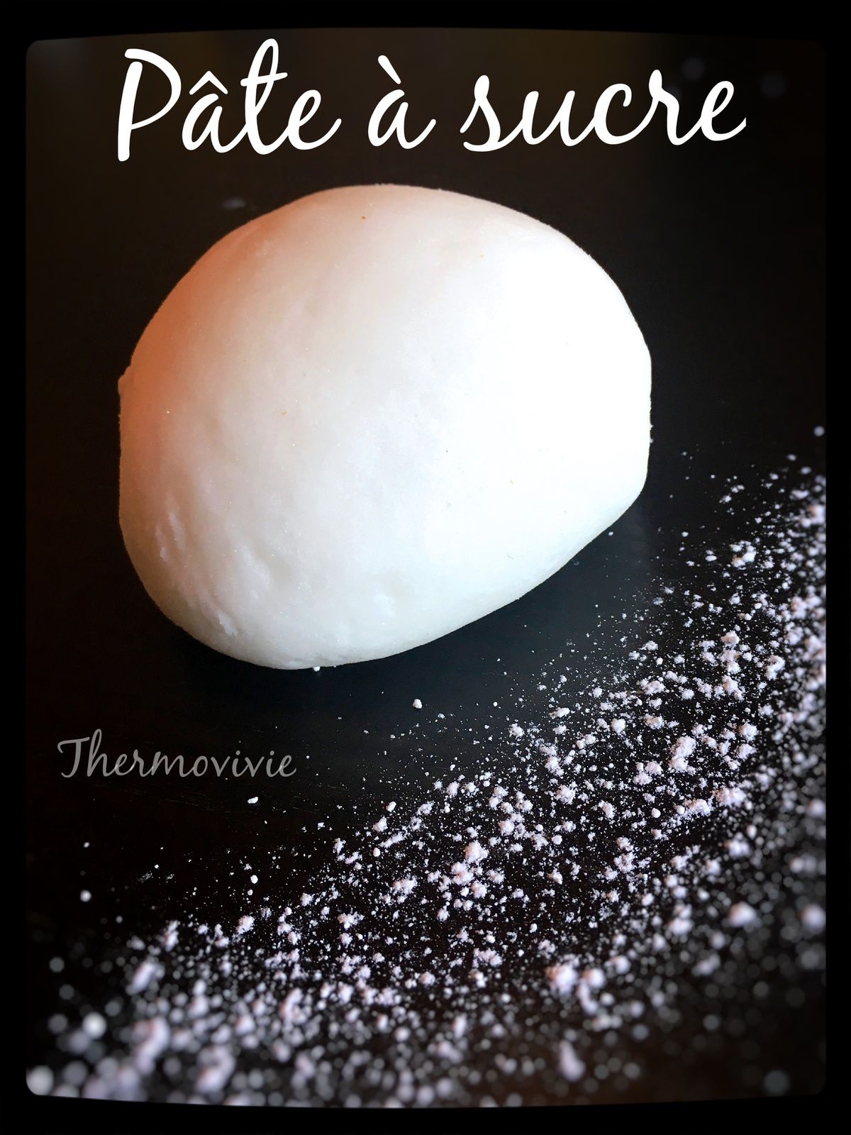 Faire Du Sucre Glace Au Thermomix Pâte à sucre au thermomix - Thermovivie