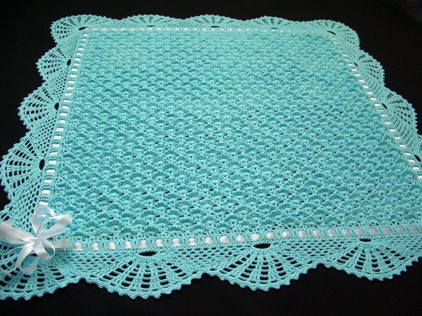 couverture en crochet pour bebe