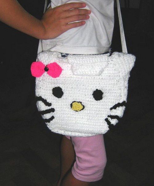 Sac Hello Kitty pour fille et sa grille gratuite ! - Modèles pour Bébé au  Crochet