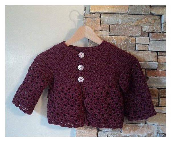 Gilet enfant de 4 ans Mod les pour B b au Crochet