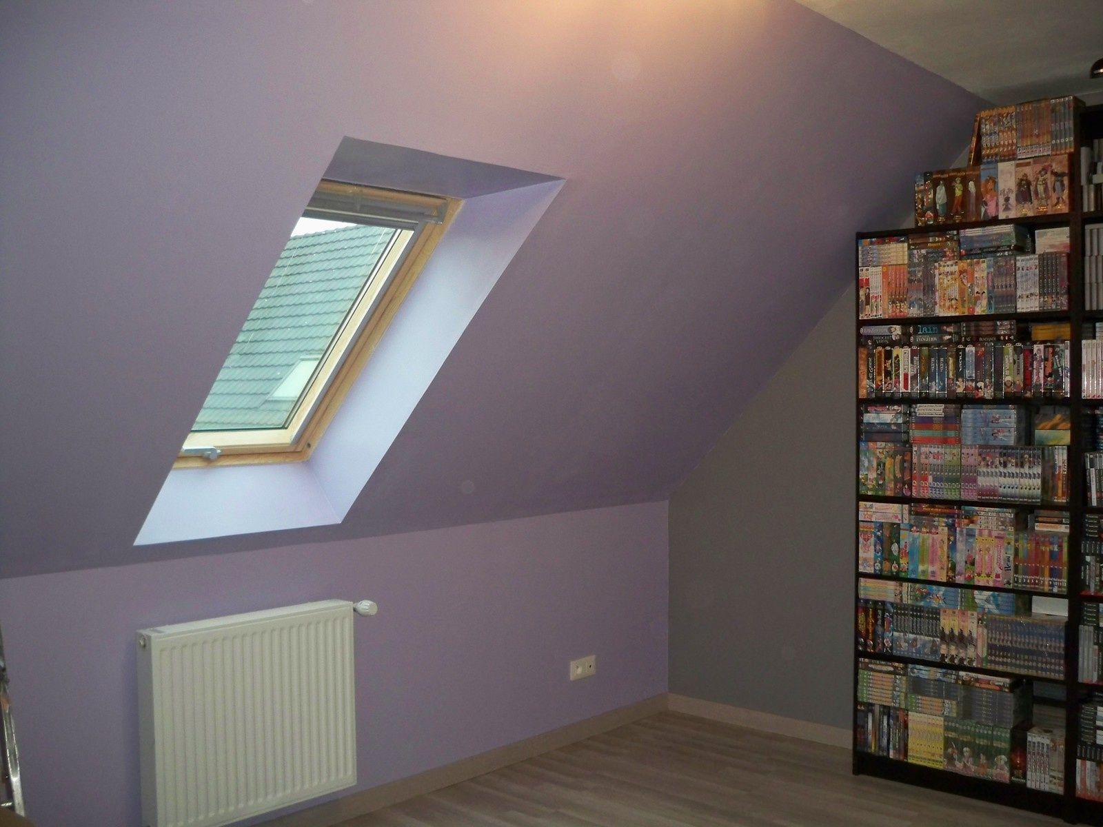 La peinture des chambres : la chambre du bébé : bleu et lin la ...