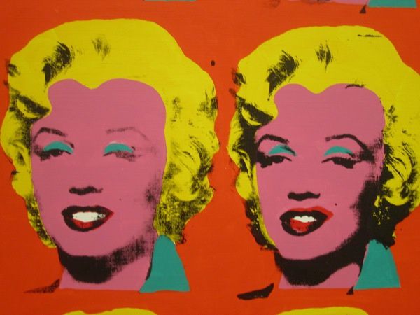 Détail "Diptyque Marylin", 1962, Andy WARHOL.