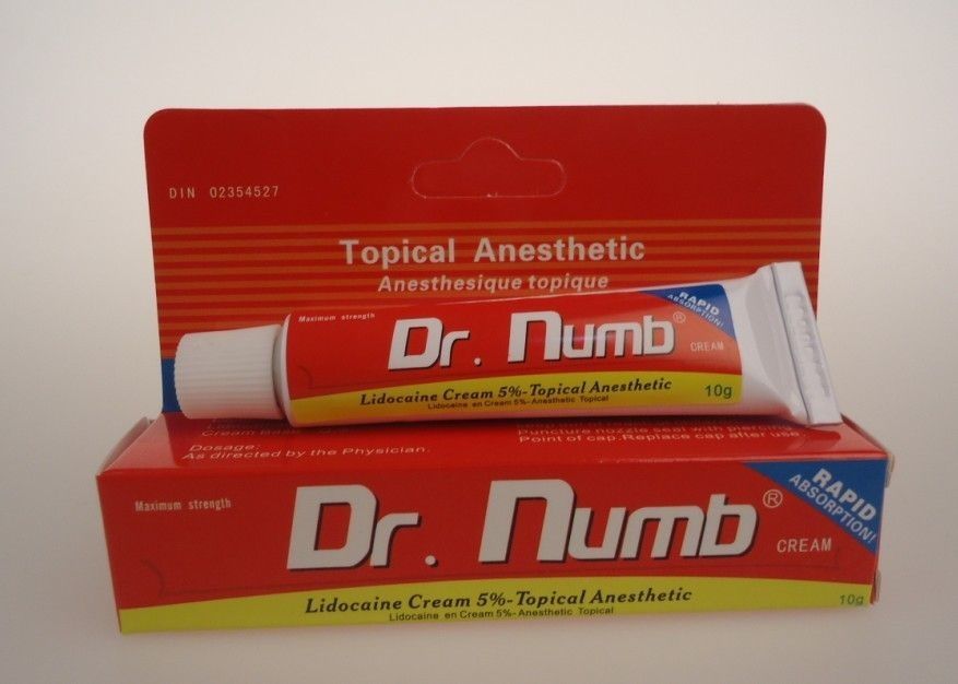Dr.Numb, crème anesthésiante pour Tatouage, piercing ... Dr.Numb, crème anesthésiante pour Tatouage, piercing ...