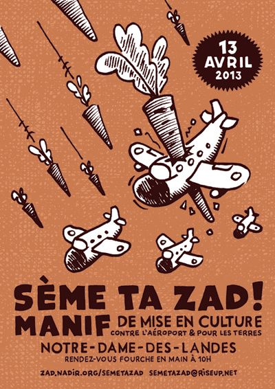 Samedi 9 Mars : Journée d'accueil et de rencontres des projets d'installation agricoles sur la ZAD