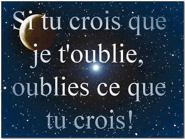 Si Je T Oublie Je T Aime si tu crois que je t'oublie non je ne peux pas je ne compte pas t