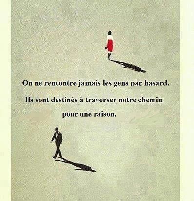 se rencontrer hasard anglais