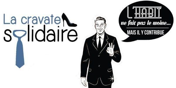 L Habit Ne Fait Pas Le Moine Mais Il Permet La cravate solidaire : un concept innovant et intelligent ! - Ladilafé