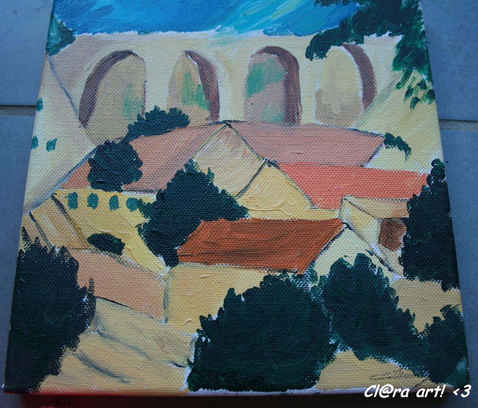Georges Braque Le Viaduc à L Estaque 1908 Représentation George Braque "Le viaduc de l'estaque" - Blog d'art