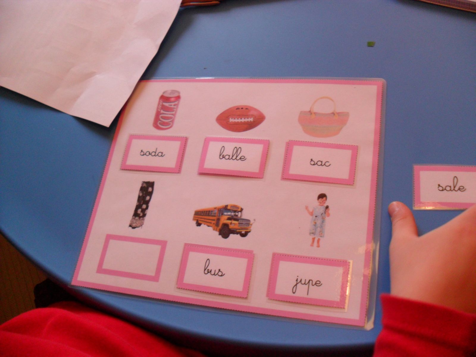Les jeux de la série rose Les Ateliers de Cathy