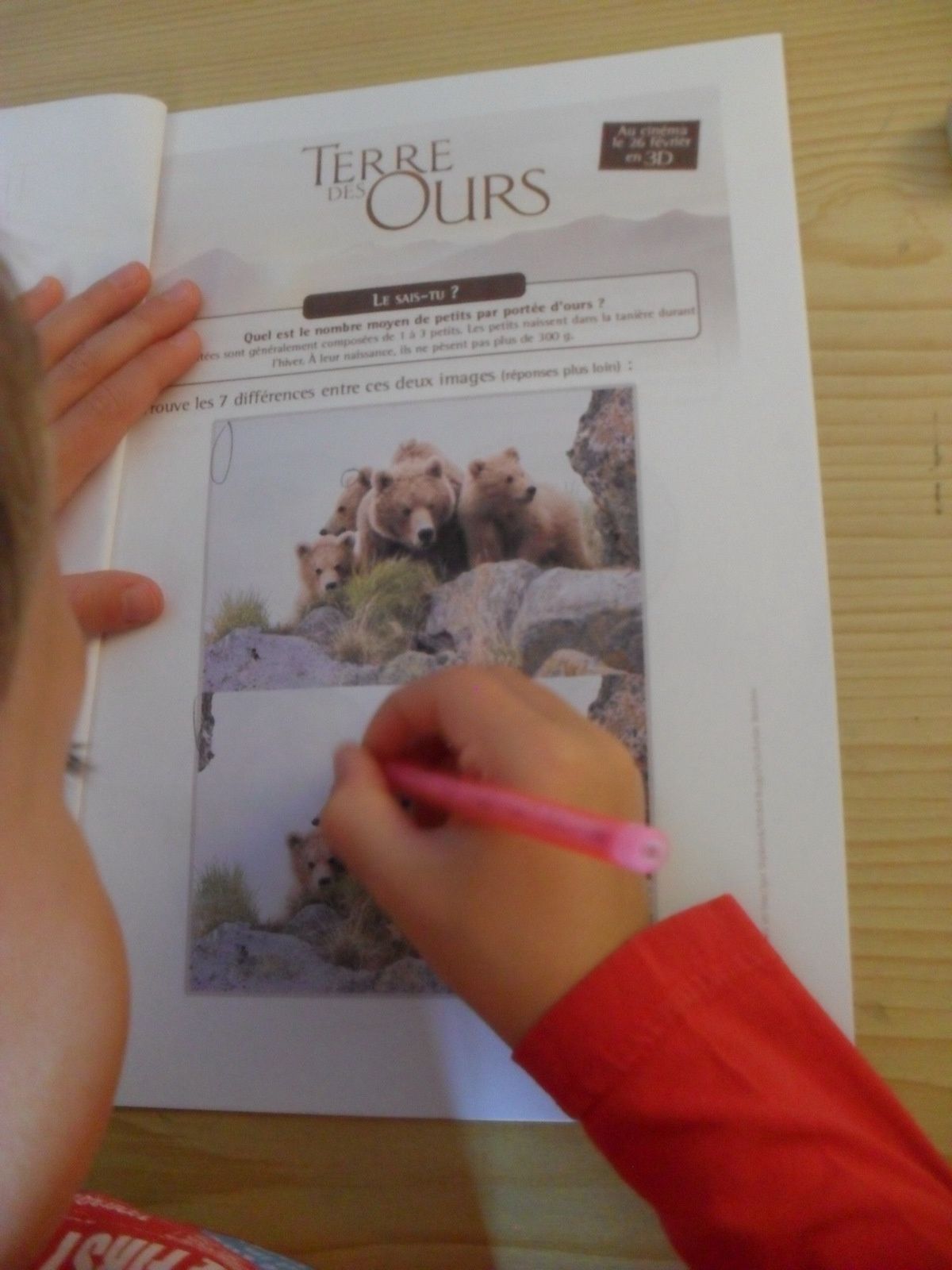 Jamy Se Fait Mordre Par Un Loup decouverte du monde - Les Ateliers de Cathy