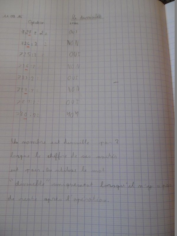 quels sont les nombres qui sont divisible par 3