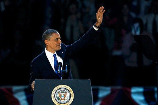 obama victory speech, president obama's victory speech video