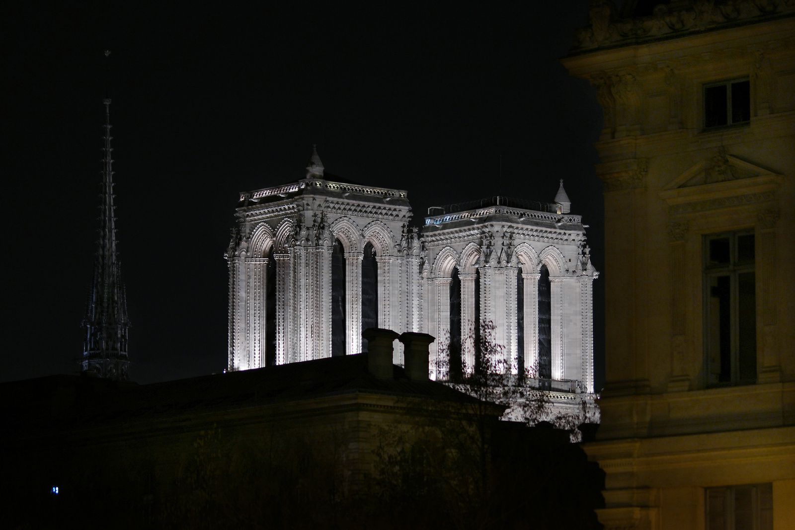 Les deux tours de Notre-Dame de Paris