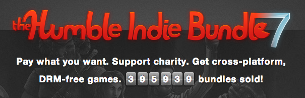 The Humble Indie Bundle : 10 M$ de dons [indie&amp;generous]