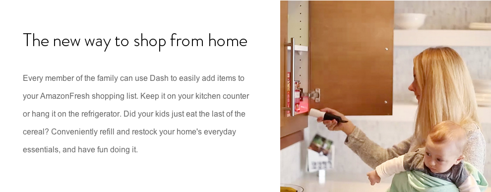Amazon Dash : pour ne plus jamais oublier de consommer [FuturISNow]