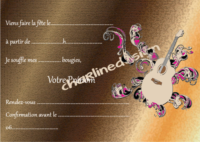 Carton D Invitation Anniversaire Ados Charlinedesign Overblog Com