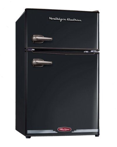 Nostalgia Electrics Rrf325hnblk Retro Series 3 1 Cubic Feet Compact Refrigerator Freezer Vivienblyze36 Overblog Compact Refrigerator Freezer