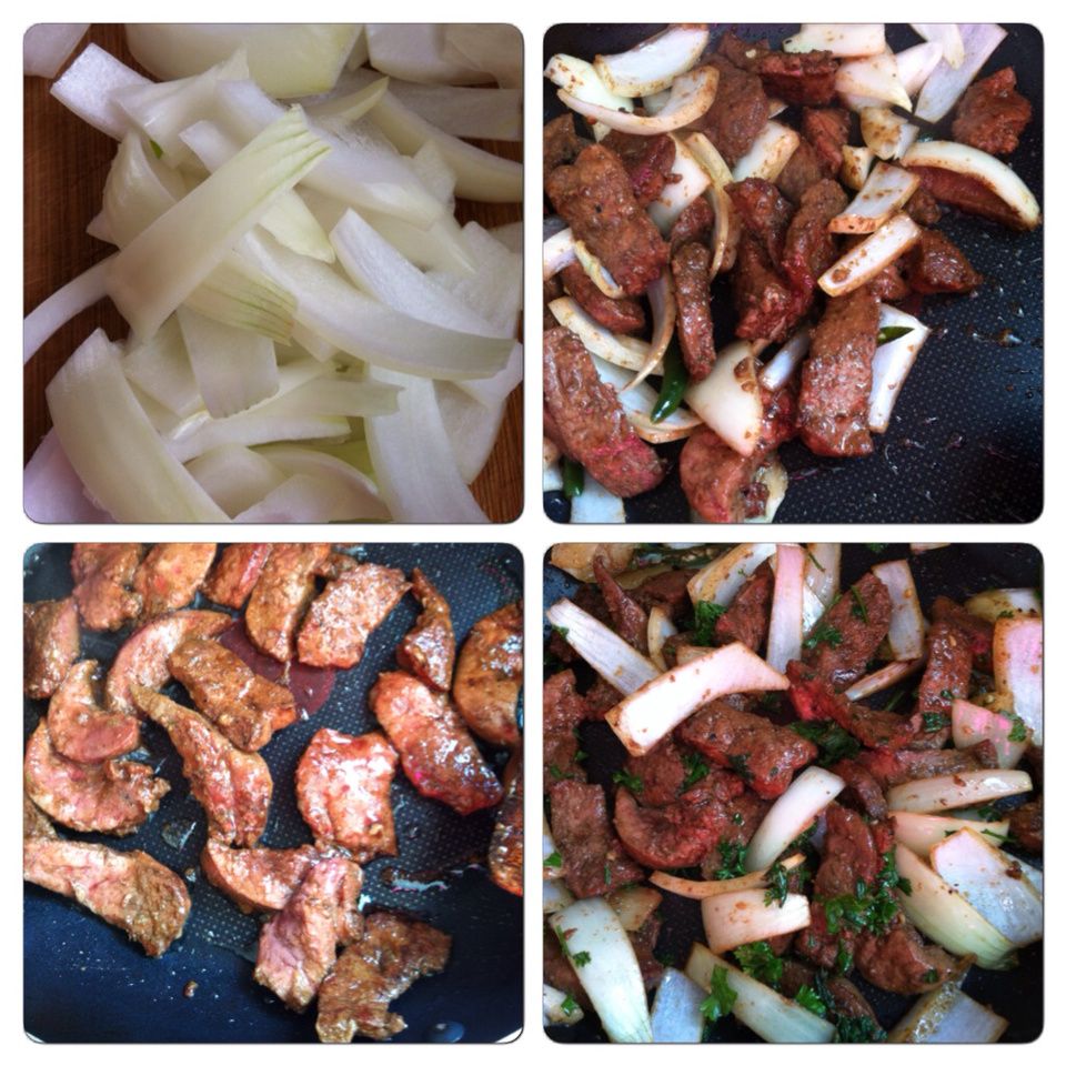 Foie De Boeuf Saute Aux Oignons Petits Coins De Reconfort