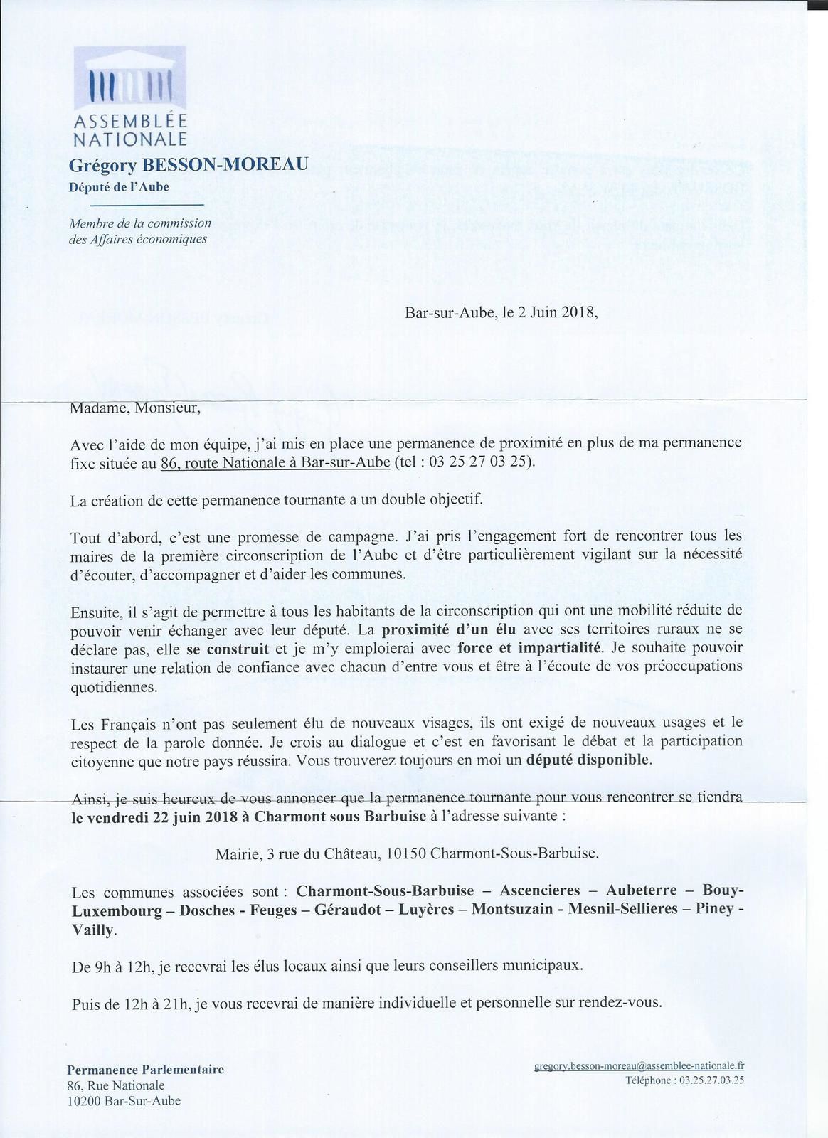 je souhaiterai vous rencontrez