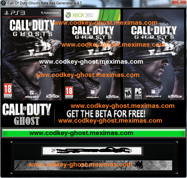 Call of duty ghost serial number