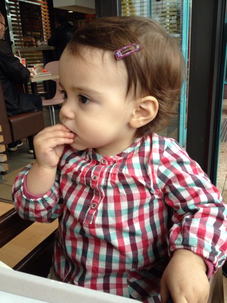 Quand bebe se met a parler
