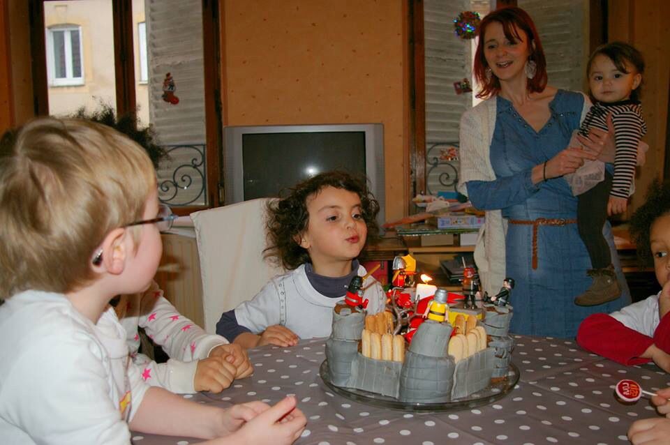 La première fête d'anniversaire