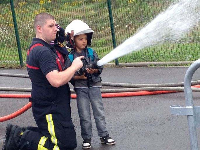 Un dimanche chez les pompiers