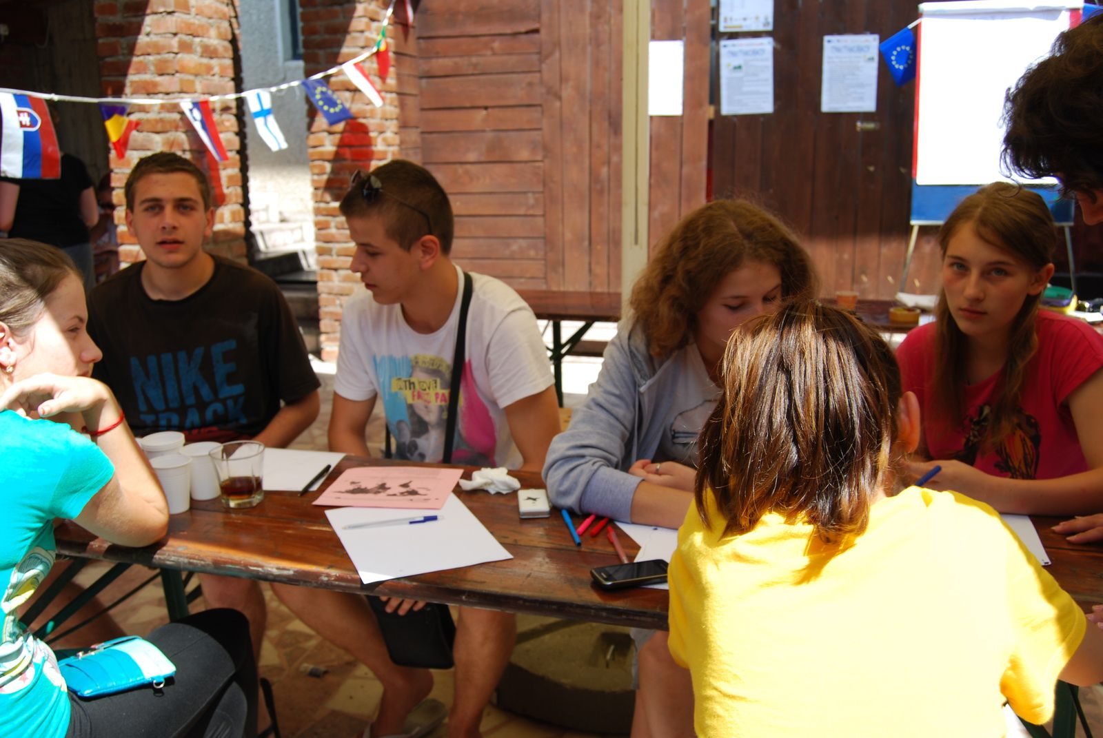 Eyouthocray Youth Exchange-8th day-15th july 2013 in Drobeta Turnu Severin