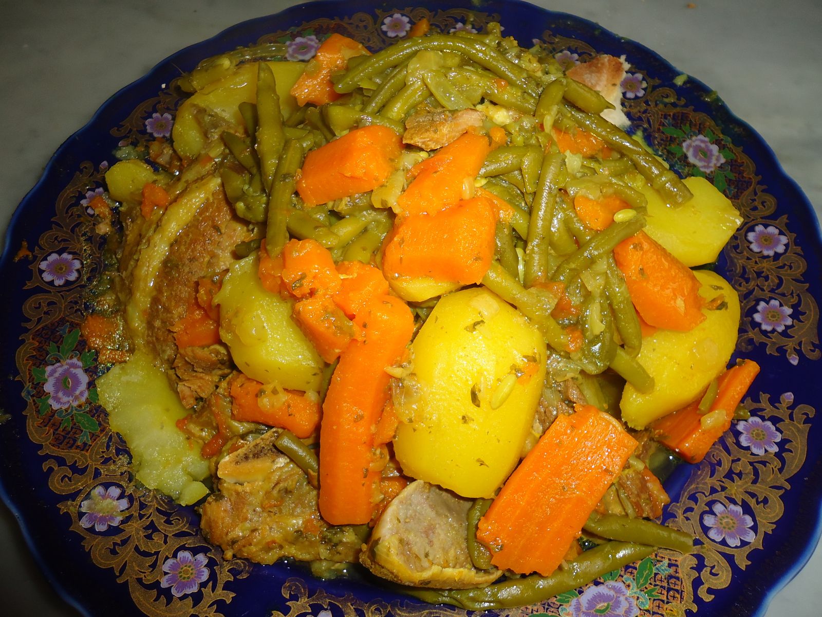 tagine de boeuf aux légumes Cuisine de Aziza