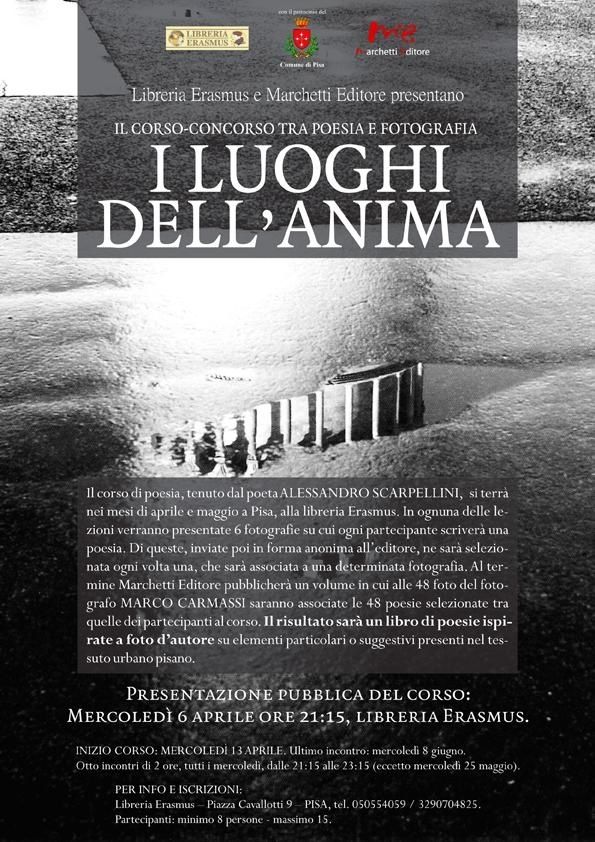 Corso- concorso di poesia &quot;I luoghi dell'anima&quot;