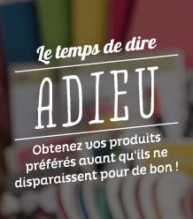 La liste des produits retirés......