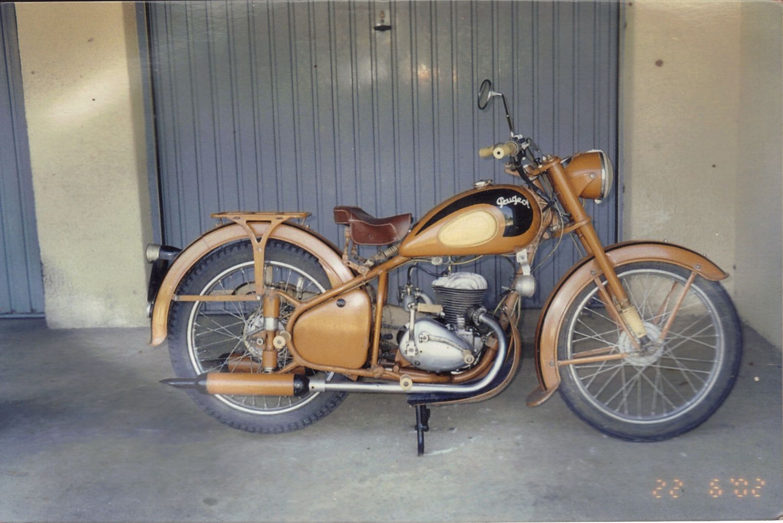 Ma Peugeot 125cc type 55TC - Mes motos anciennes