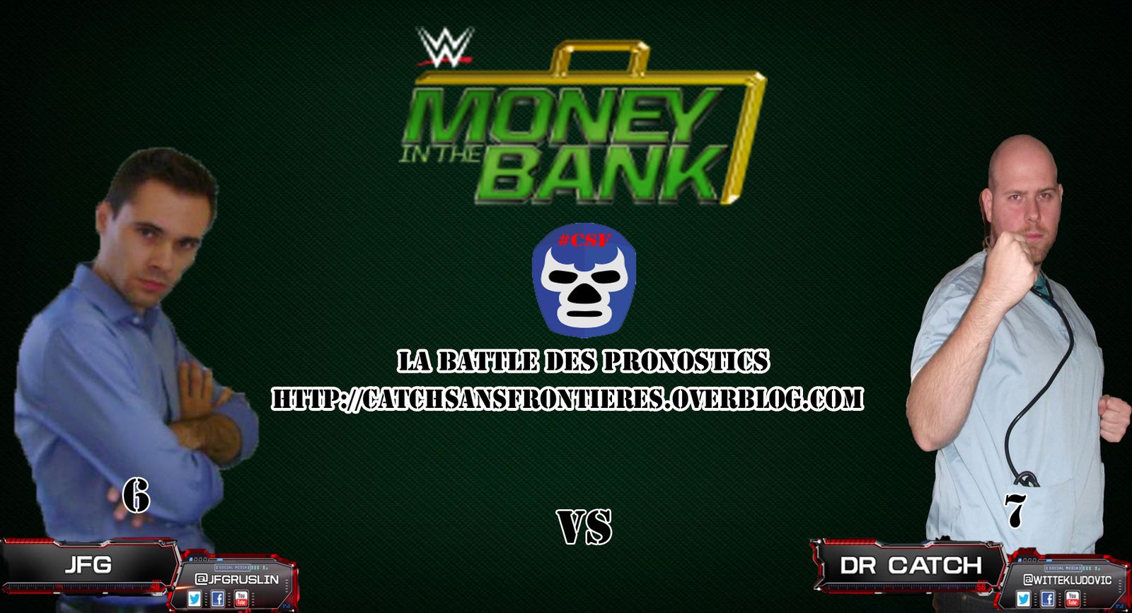 La Battle des Pronostics (Saison 2): WWE Money In The Bank