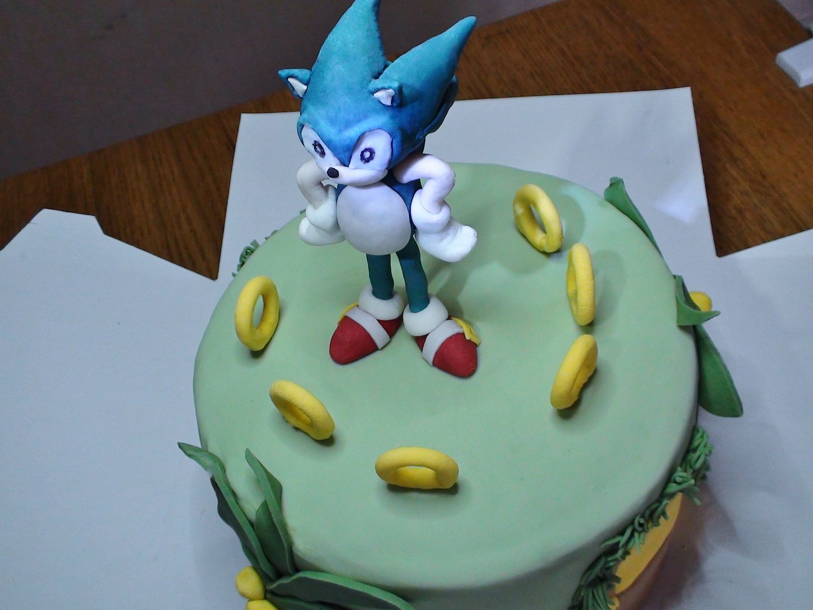 G Cake Sonic the Hedgehog - gcakefactory.com