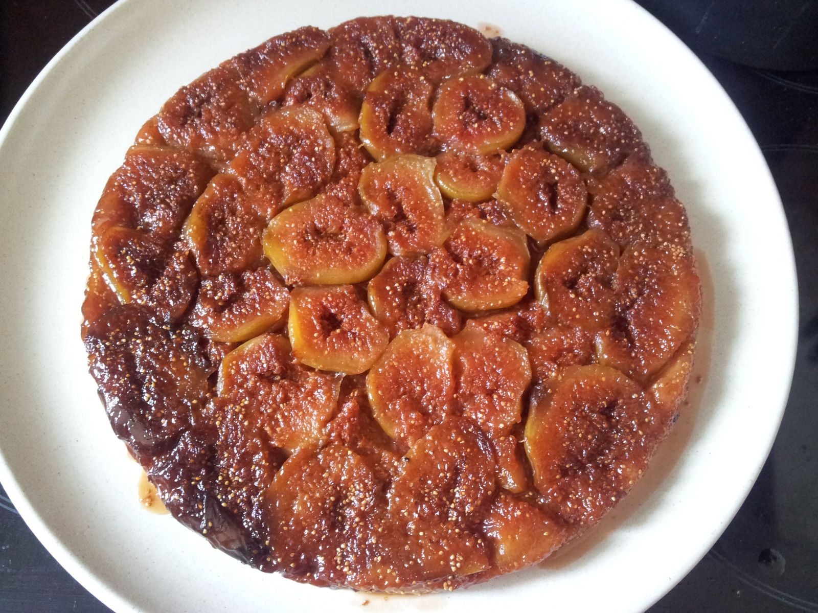 Tarte Tatin Aux Figues Flocons De Peche