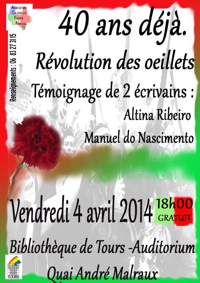 Révolution des œillets 40 ans déjà!